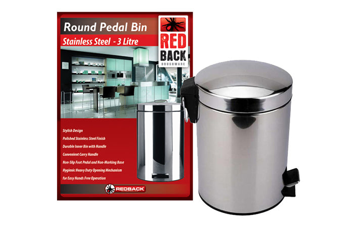 Redback Pedal Bin
