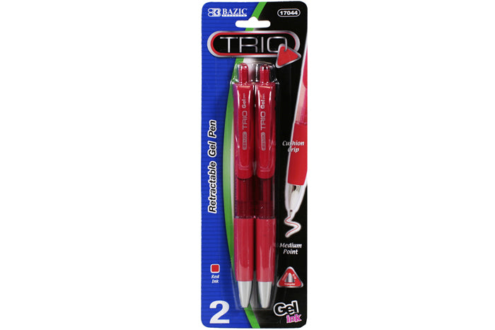 d-bazic-trio-triangle-retractable-gel-pens-42951