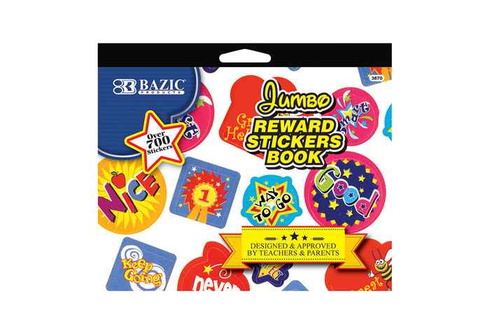 D - Bazic Jumbo Reward Sticker Book