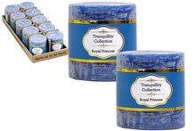 D - Tranquillity Collection Scented Pillar Candle