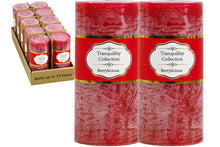 D - Tranquillity Collection Scented Pillar Candle