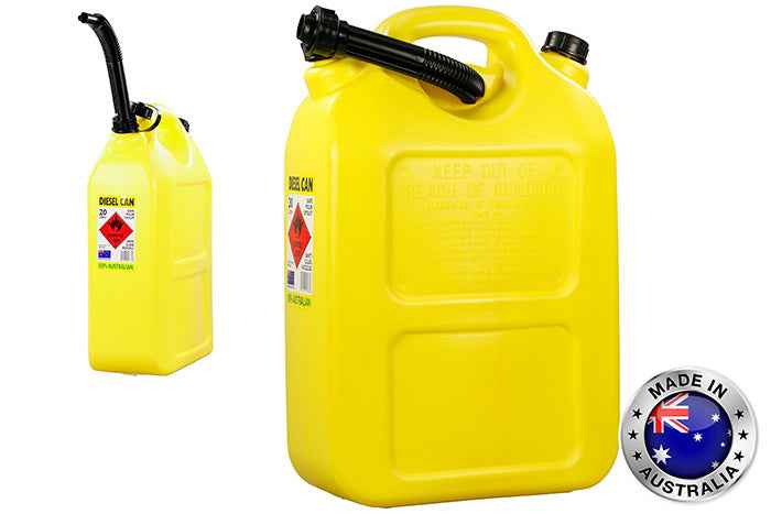 2 Mouth Diesel Can & Flexi Pourer
