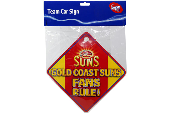 afl-car-sign-with-suction-hook-59056