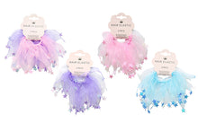 D - Hair Elastic With Organza Star Detail