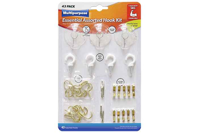 Assortment of Reusuable Hooks