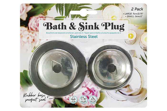 Bath & Sink Plug Set