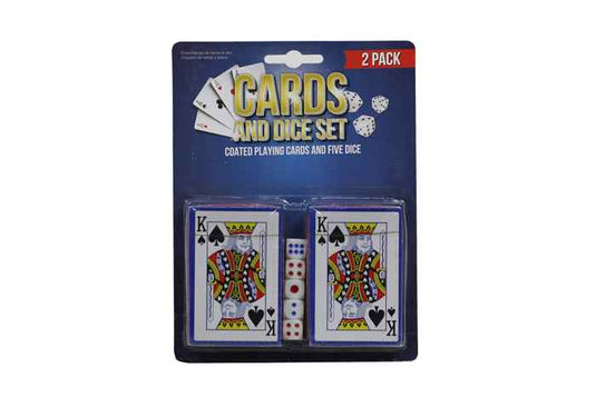 Playing Cards & Dice Set