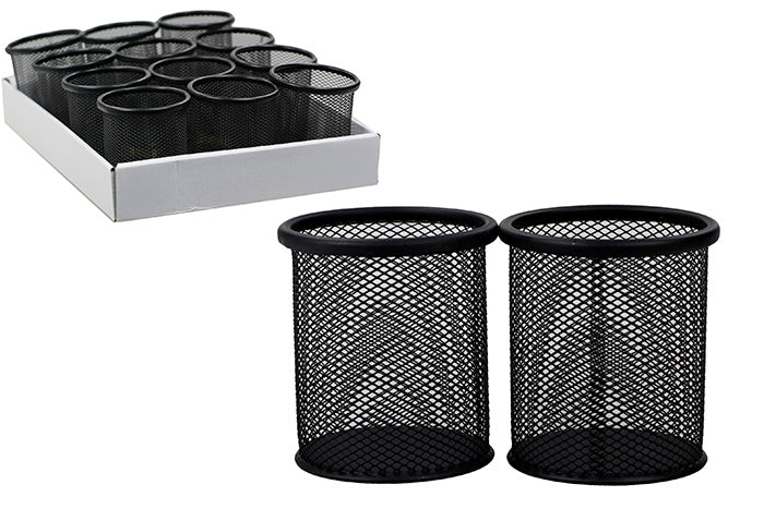 mesh-round-pen-cup-black-62788