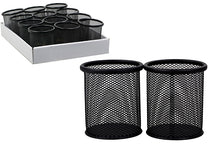 mesh-round-pen-cup-black-62788