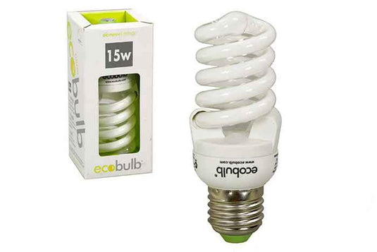 Ecobulb Compact Fluorescent Globe - Screw Fitting