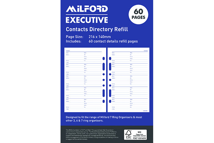 executive-3-ring-contacts-directory-refill-70833