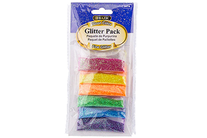 bazic-2g-neon-color-glitter-pack-6-pack-70870