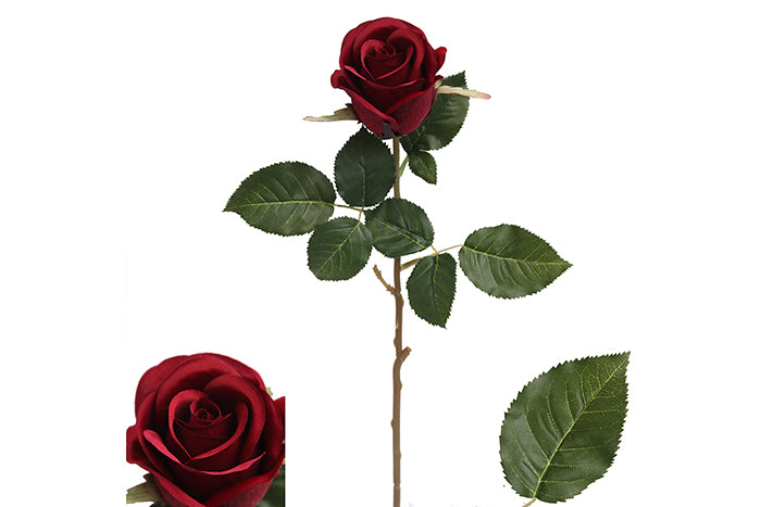 burgundy-real-touch-rose-bud-70887