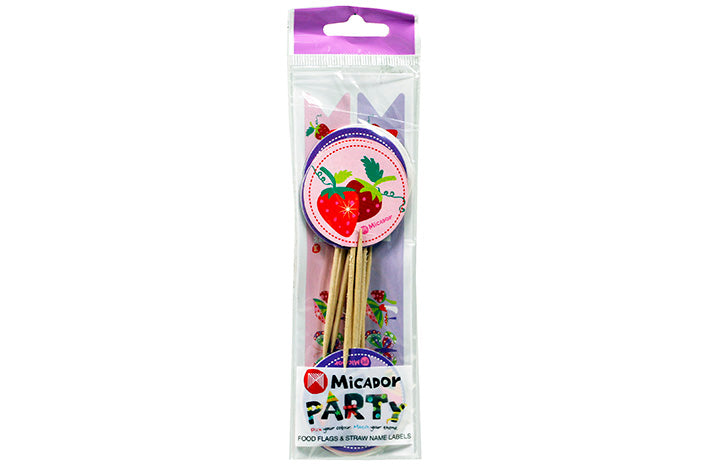 party-food-flags-straw-label-fairy-pack-10-73320