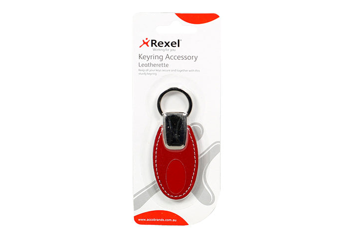 rexel-key-ring-oval-burgundy-73406