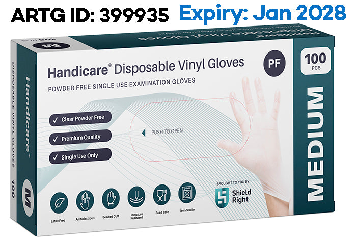 handicare-disposable-vinyl-gloves-medium-73552