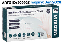 handicare-disposable-vinyl-gloves-medium-73552