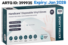 handicare-disposable-vinyl-gloves-xl-73554