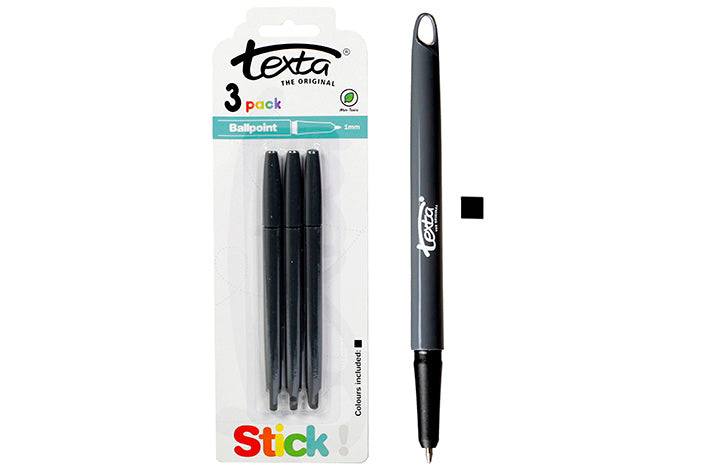 texta-ballpoint-pen-hang-sell-pack-black-73792