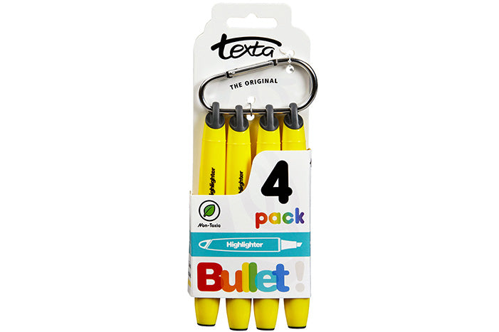 texta-bullet-highlighter-pack-yellow-73793