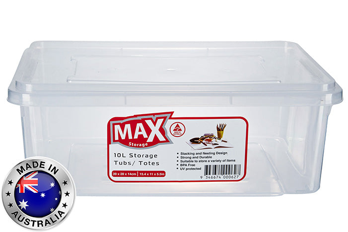 max-storage-tub-with-lid-10lt-74070