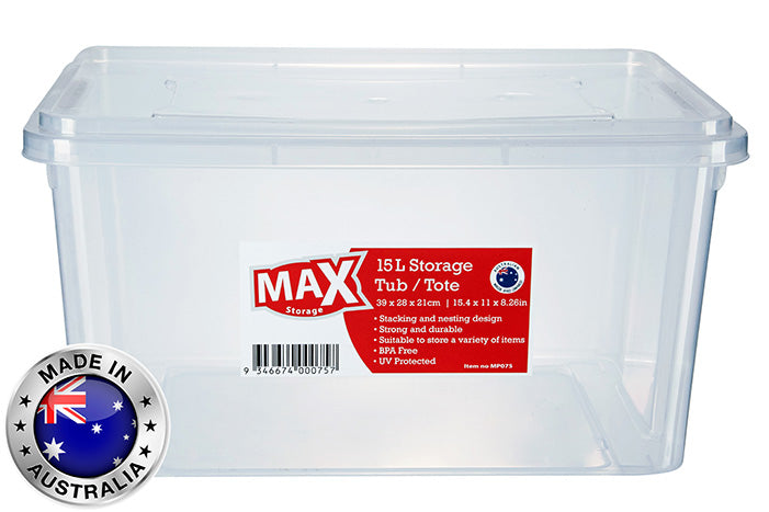 max-storage-tub-with-lid-15lt-74072