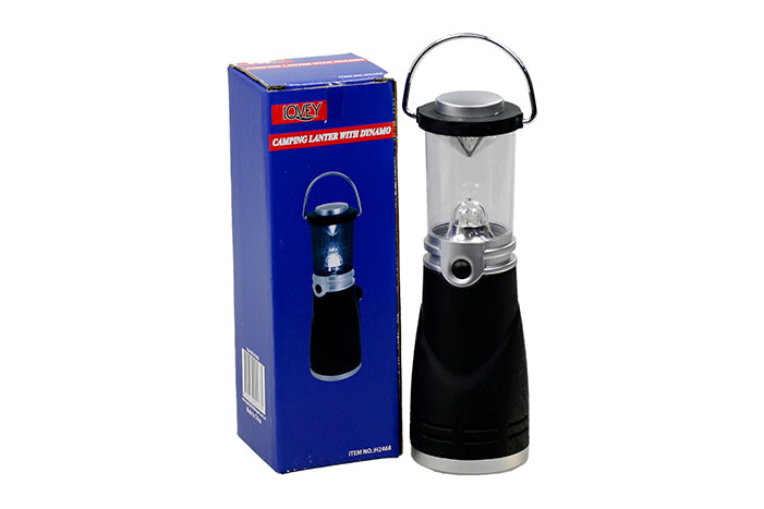 Camping Lantern with Dynamo - JTC Import Export Pty Ltd