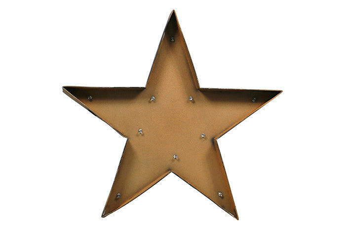 led-star-rust-finish-75725