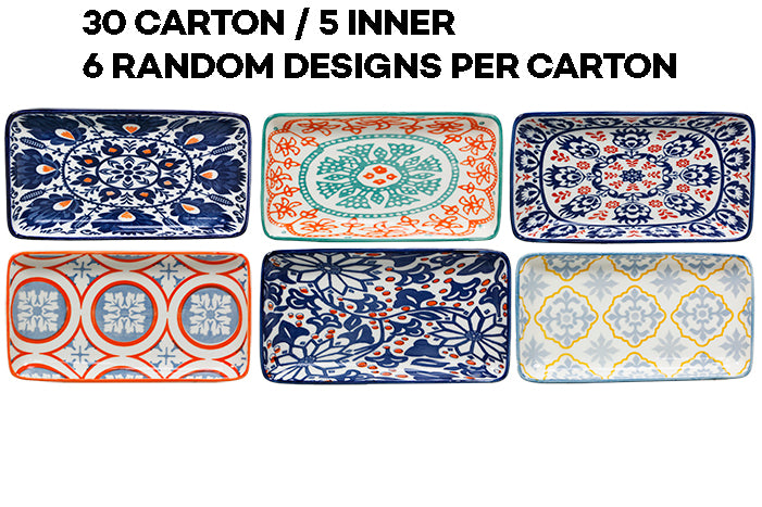 Moroccan Rectangle Plate - JTC Import Export Pty Ltd