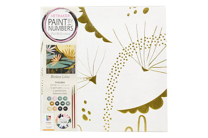 paint-by-numbers-foil-reflections-broken-lilies-76232