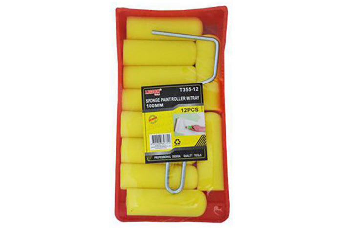 foam-roller-set-with-tray-4-100mm-12pcs-76824