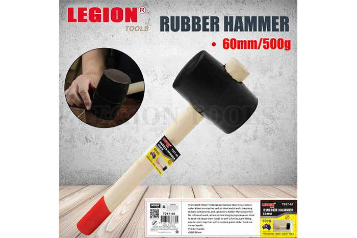 hammer-rubber-60mm-500g-77003