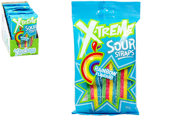 x-treme-sour-straps-rainbow-160g-x-12-4-77140