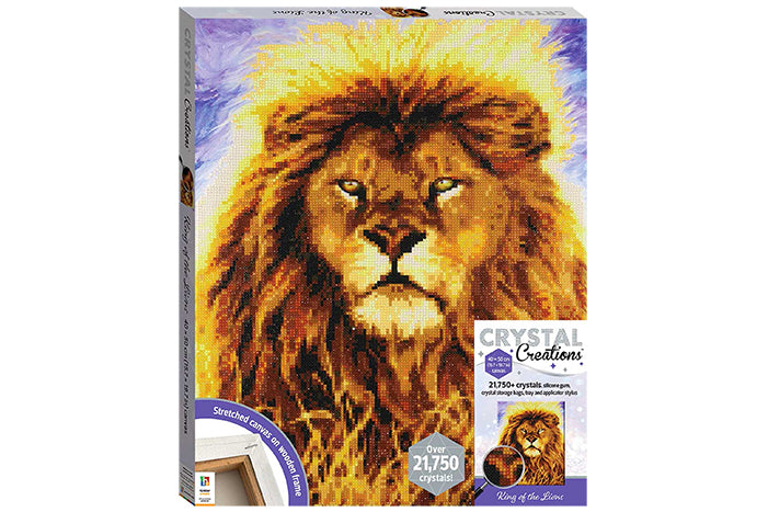Crystal Craft Canvas: King of the Lions