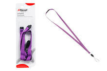 rexel-lanyard-for-usb-purple-78587