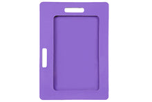 rexel-card-holder-soft-touch-purple-78607
