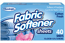 homebright-fabric-softener-sheets-79254