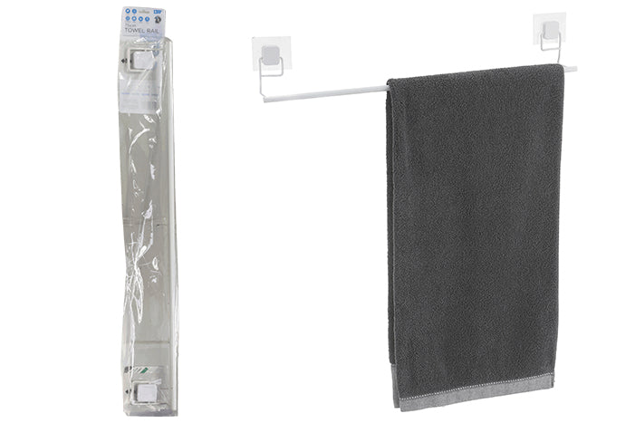 electrostatic-double-white-hanging-towel-rail-75cm-79374