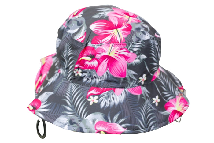 ozzy-ladies-reversible-ponytail-hat-koala-floral-print-80088