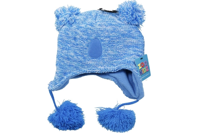 zookidz-koala-earmuff-beanie-with-pom-pom-blue-80220