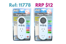 Mort Bay Indoor Digital Timer Double Socket (Home Security)