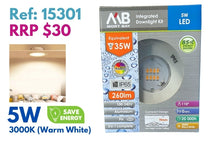 mort-bay-integrated-downlight-kit-5w-led-ip65-chrome-3000k-warm-white-81780