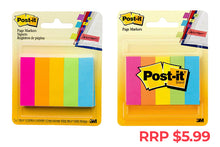 post-it-page-markers-5-assorted-fluorescent-colours-81854