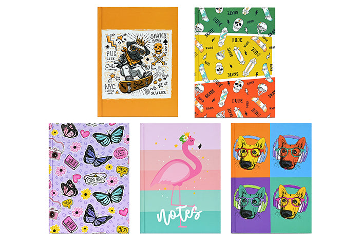 notebook-h-cover-pr-100shts-a5-83108