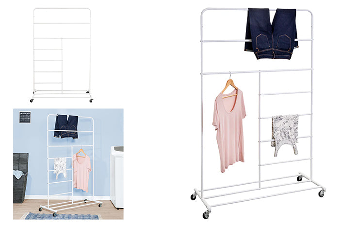 multi-section-rolling-t-bar-drying-rack-white-83191