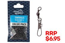 jarvis-walker-black-snap-swivels-value-pack-sz-6-83716