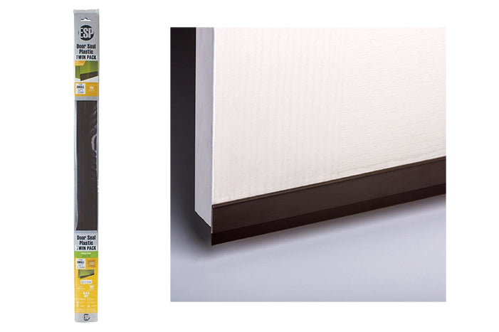 esp-door-seal-plastic-twin-pack-brown-83865
