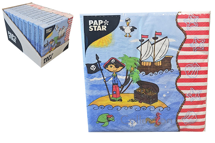 papstar-pirate-island-napkins-83871