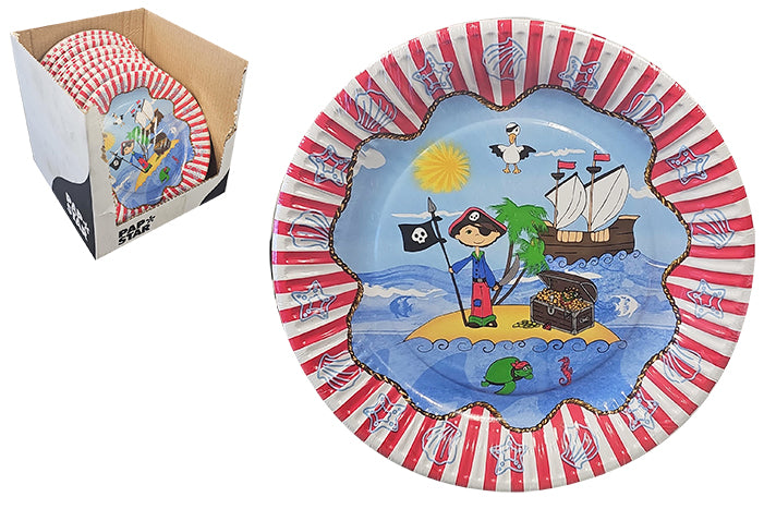 papstar-pirate-island-paper-plates-83875