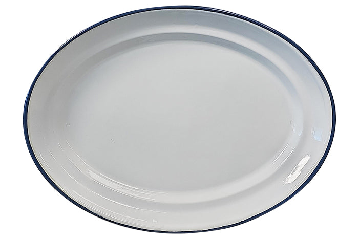 oval-plate-white-with-blue-rim-84009